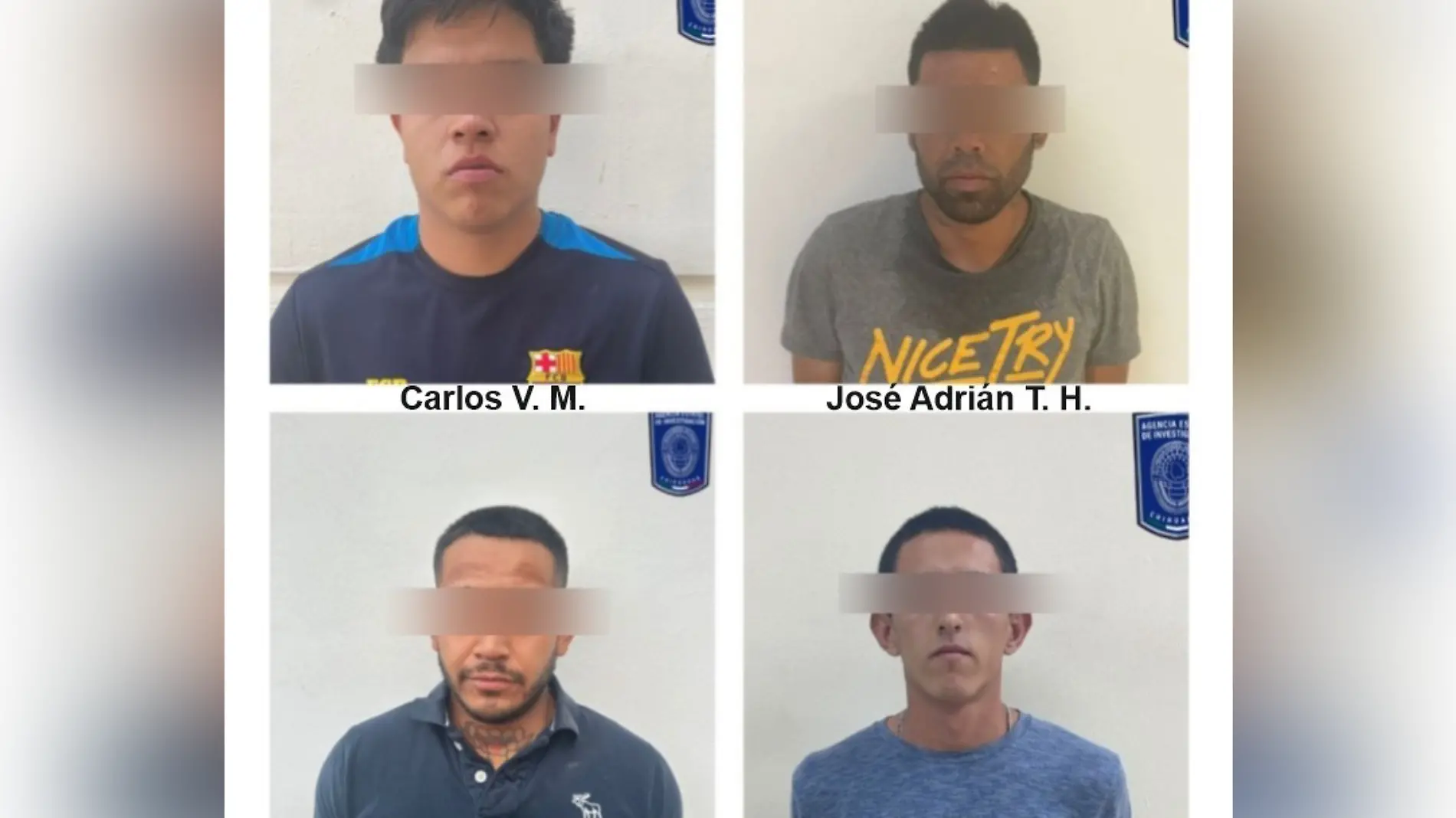 detención de extorsionadores